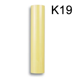 light yellow 1 roll1" x20"/30 см x 50 см ПУ теплопередача Винил HTV - Цвет: light yellow