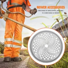 Lâmina de cortador de grama, capinação, liga, serra circular, lâmina 2t, 40t, 60t, 80t, acessórios
