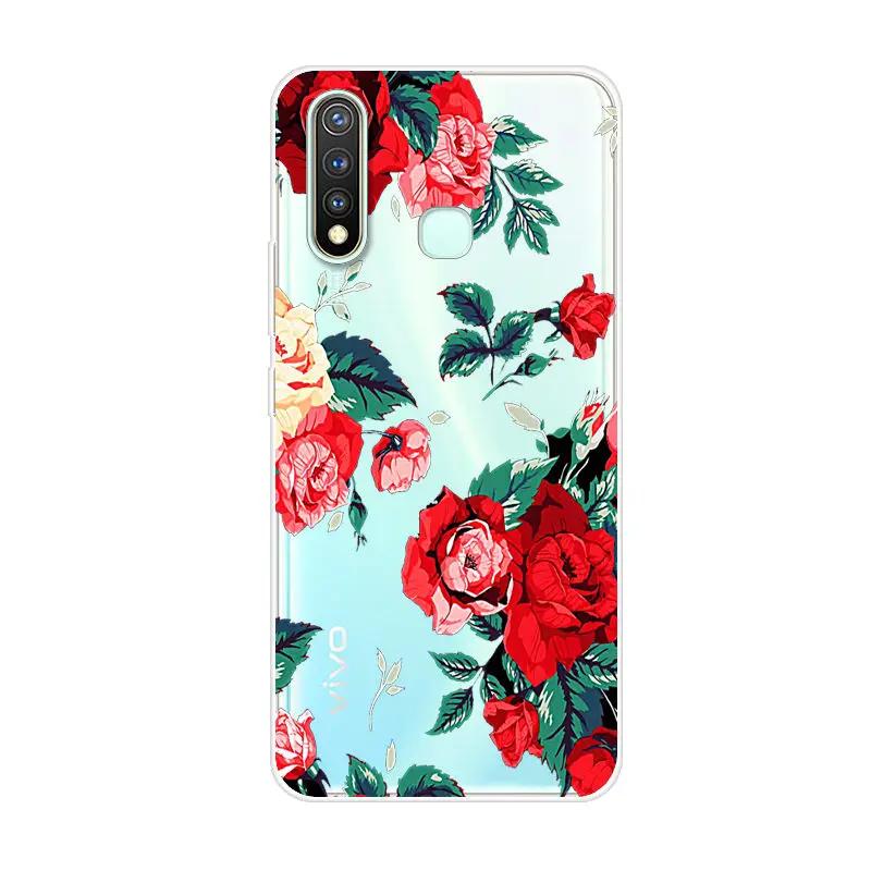Case 19 VIVO Y19 силиконовый чехол ТПУ мягкий чехол для телефона для VIVO Y19 Y 19 VIVOY19 задняя крышка чехол - Цвет: Case 19