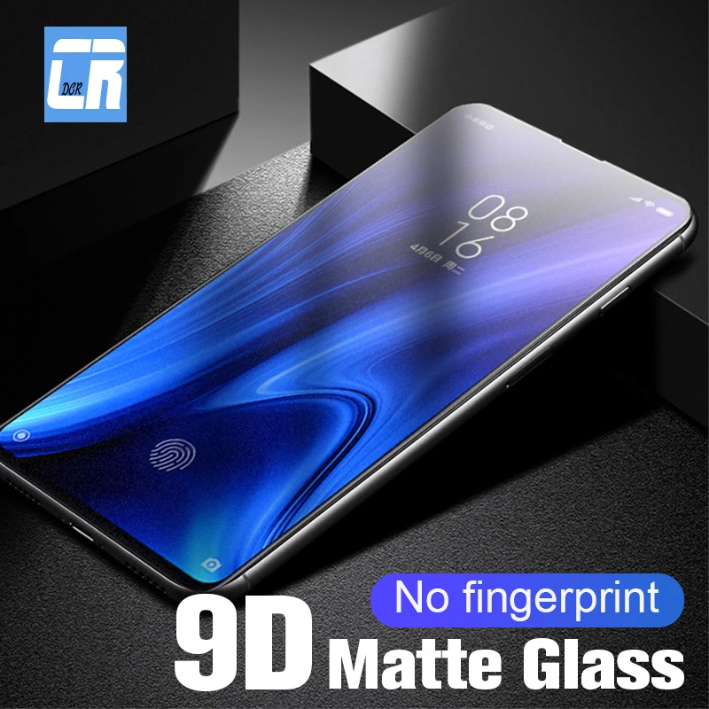 

9D No Fingerprint Matte Tempered Glass for Xiaomi Redmi 8A 7A 6 7 Pro Note 4X 5A S2 Y3 GO 5 Plus Mix 3 2 Frosted Protective Film