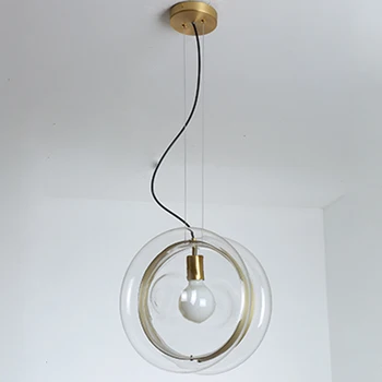 

Post Modern Lamp Decorative Indoor Led Colorful Glass Chandelier Pendant Lamp Kitchen Dining Bar scandinavian