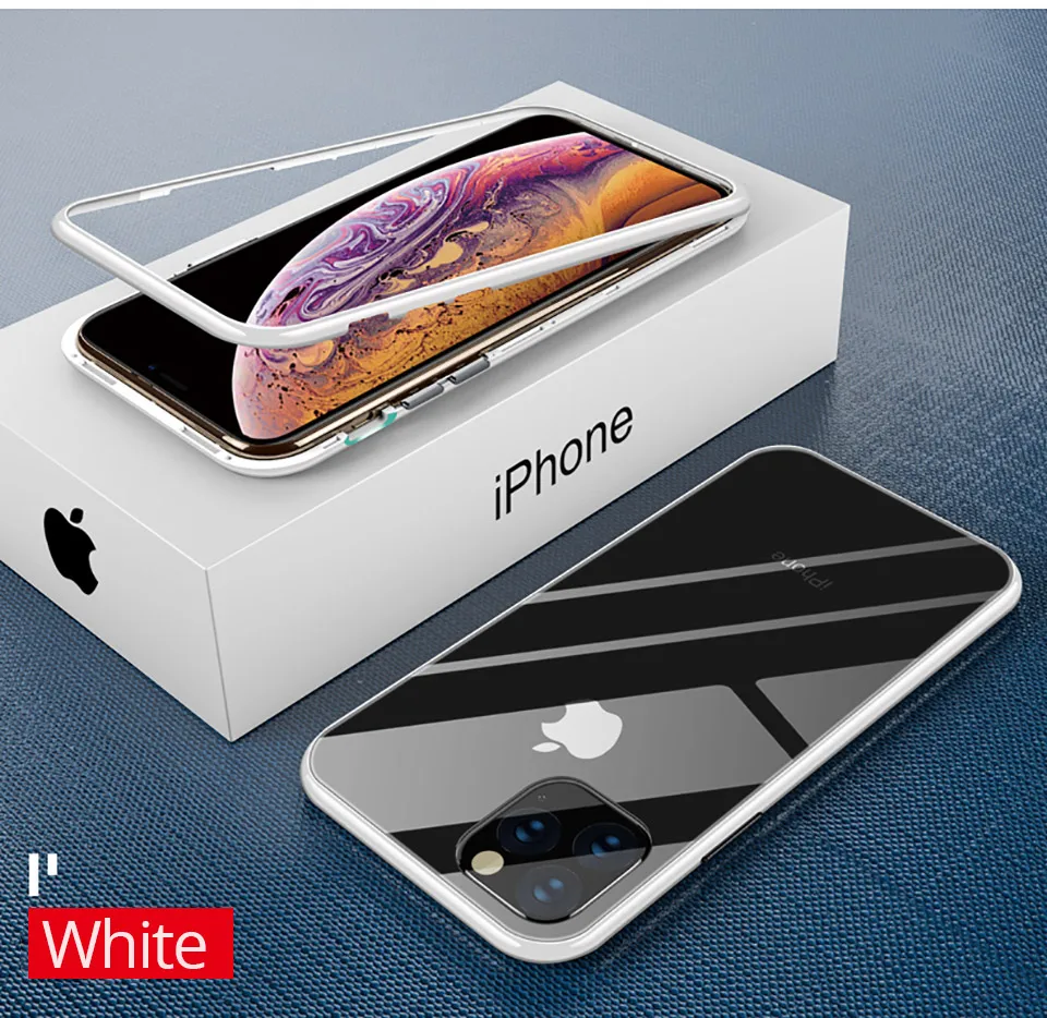 PZOZ металлический чехол с магнитной адсорбцией для iphone 11 pro max Все включено, чехол для телефона, чехол для iphone 11 противоударный чехол для мобильного телефона