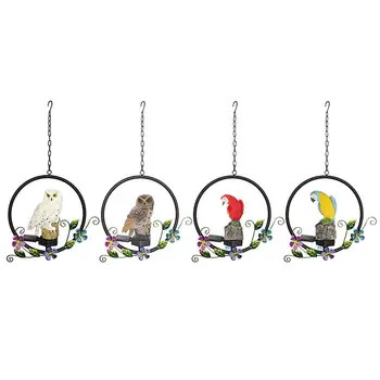 

Solar Power LED Owl Parrot Hanging Lamp Waterproof IP65 Lawn Lamp for Outdoor Yard Garden Lighting Decoration