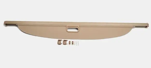 High Qualit Car Rear Trunk Cargo Cover Security Shield Scree Fits For Nissan Patrol Y61 1998-2009(black, beige