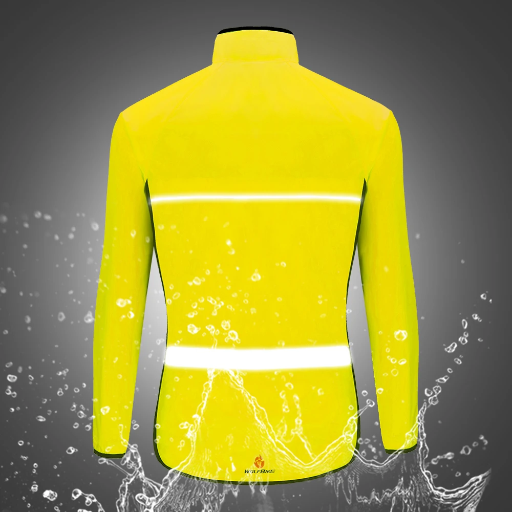 WOSAWE мотоциклетная куртка Светоотражающая Защитная ветрозащитная водонепроницаемая куртка для мотокросса мотоциклетная штормовка