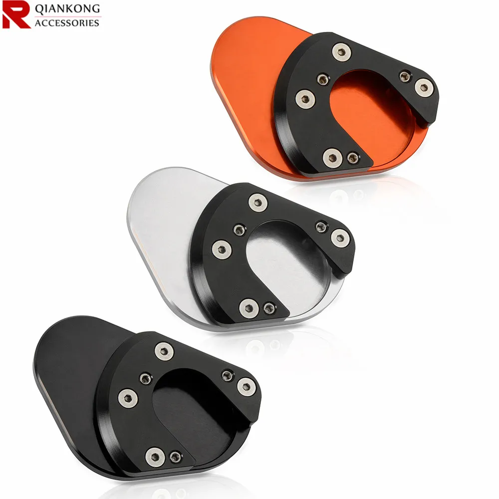 

Motorcycle accessories Kickstand Enlarger Side Stand Pad Extension Support Plate FOR KTM 1190 Adventure 2013