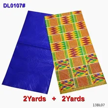 LIULANZHI африканская восковая ткань s Новинка 2+ 2 ярдов Анкара воск смешанный цвет смешанный полиэстер восковая ткань для ткани 13BL01-13BL25