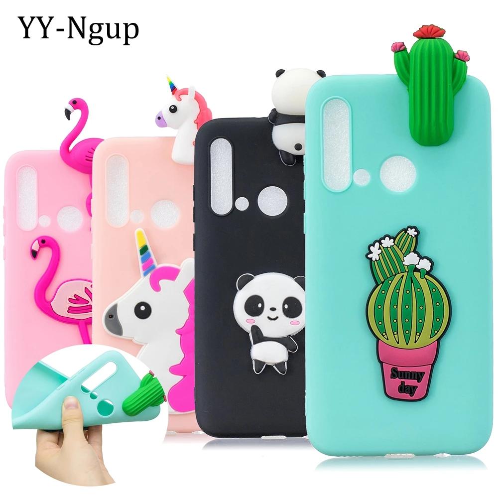 

3D Case for Samsung Galaxy Note 10 Phone Case Patch Cactus Soft Silicone Cover on for Etui Samsung Note 8 9 10 Pro Case Carcase