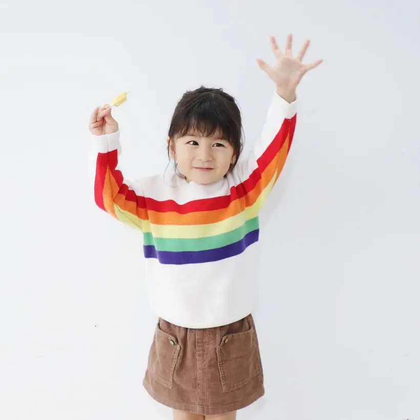 Newborn Baby Sweaters Girls Knitwear Pullover Christmas Sweater Kids Children Knitted Coat Baby Girls Clothes Girls Sweaters