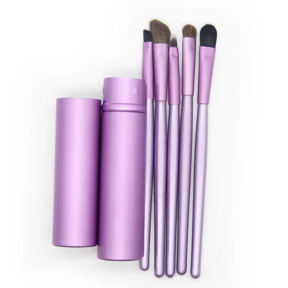 Набор кистей для макияжа, дорожный набор кистей для макияжа лица и глаз, основа для теней, макияж, косметический маркер, румяна, кисти - Handle Color: 4 Brush Kit