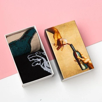 

Set of women's socks "Creation of Adam" 2 pairs, s. 36-39 (23-25 ​​cm) 5164605