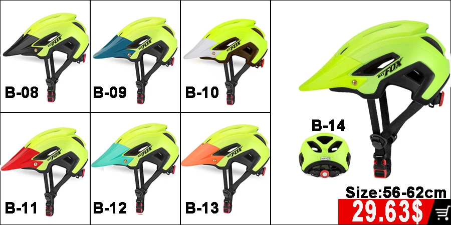 BATFOX, велосипедный шлем для мужчин и женщин,, велосипедный шлем, EPS+ PC, размер 56-62 см, велосипедные шлемы, шлем velo, большой козырек, дорожный, mtb, шлемы