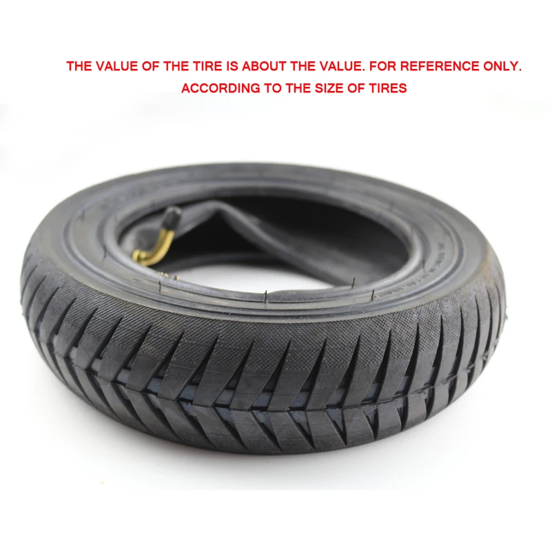 tube and tire Lightning 10x2,50 10 дюймов пневматические шины для el 10x2,50 шина подходит для электрического сбалансированного скутера велосипеда - Color: tube and tire