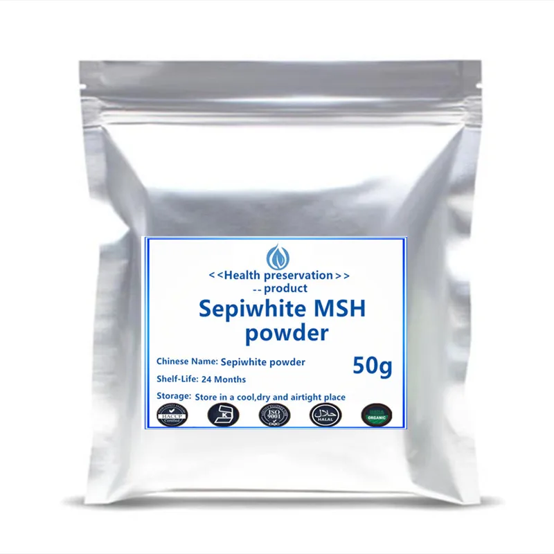 

Hot sale 99% Sepiwhite Powder for skin whitening MSH Cream Supplement face reduce spots Cosmetic Antioxidant