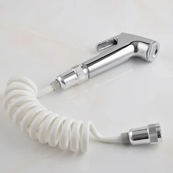 

Handheld portable diaper bidet toilet, sprayer bathroom toilet bidet shower head with telephone shower hose
