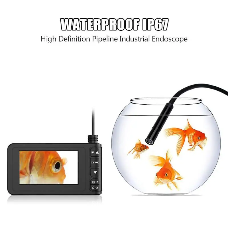

Camera Endoscope IP67 HD Inspection Hot Selling Portable Convenient Simple Camera Borescope with 4.3 inch Display