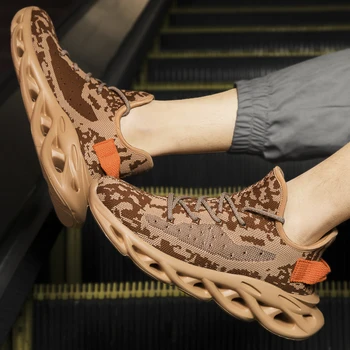 

Summer Explosion Twist Coconut Shoes Men Lace Reflective Men's Sneakers Mans Footwear Casual Breathable