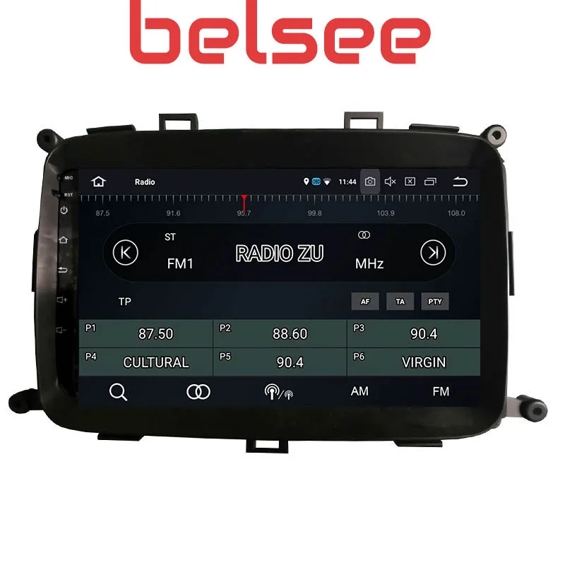 Belsee 9 дюймов Сенсорный экран Радио Android 9,0 головное устройство Восьмиядерный PX5 Автомобильный GPS DVD плеер Navi Kia Carens 2013