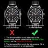 All Size Round Watches Tempered Glass Screen protector Diameter 34 35 36 38 39 40 42 45 46 mm Protective Film For Smart Watch ► Photo 2/6