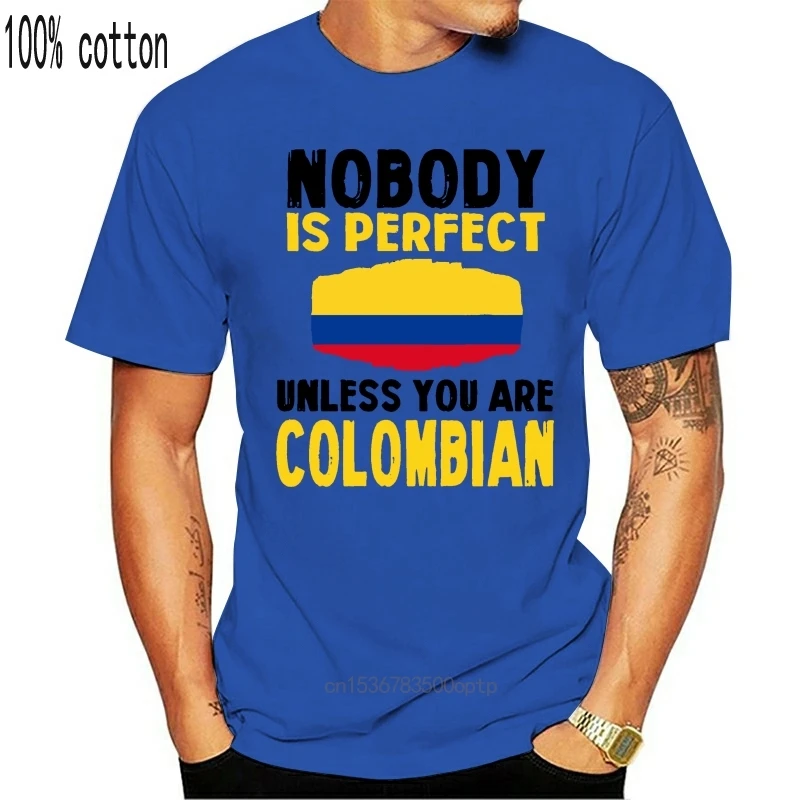 Забавный Колумбии рубашка на память подарок футболка для Для мужчин Hipster и женщин