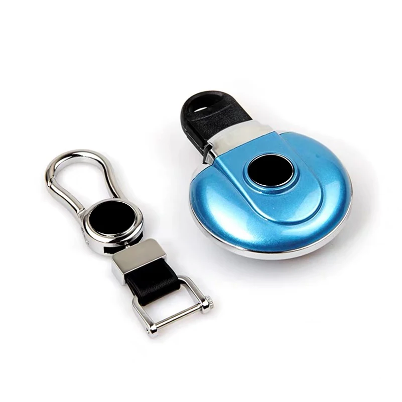 Blue ABS автомобильный чехол для ключей для MINI Cooper F54 F55 F56 F60 пульт дистанционного управления Smart KeyChian - Название цвета: Blue