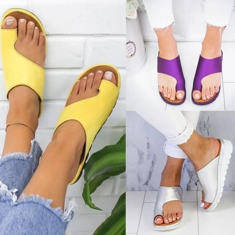 

Summer Women Slippers Rome Retro Casual Women Shoes Thick Bottom Wedge Open Toe Sandals Beach Slip On Slides Female Slippers