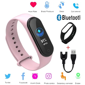 

Women Smart Bracelet Reloj Fitness Activity часы Tracker Heart Rate Monitor Tracker Blood Pressure Wristband Call Reminder Band