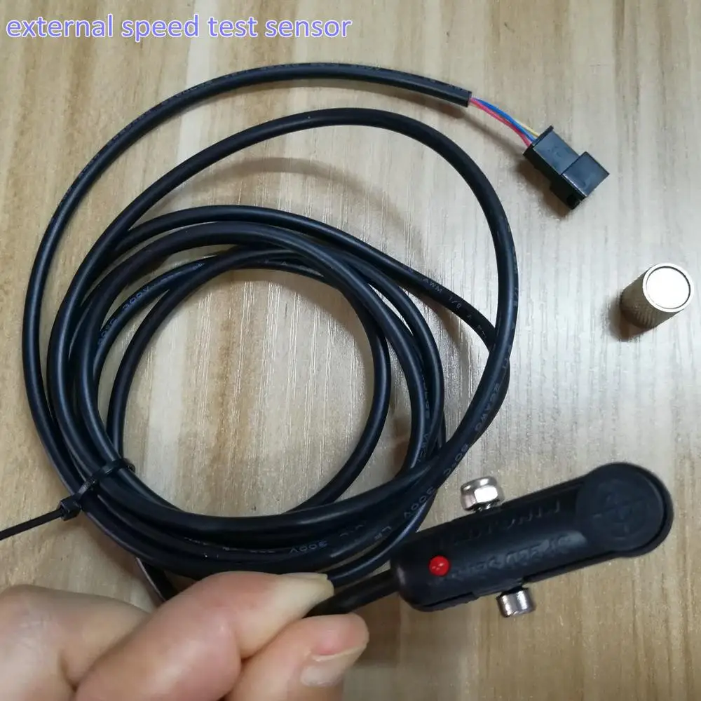 Rehomy External Speed Sensor Hall Magnetic Head for Electric Bike Scooter Controller