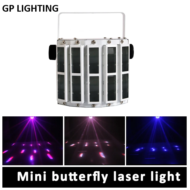 Мини LED бабочка dmx dj светильник декоративный проектор вечерние сценический s |