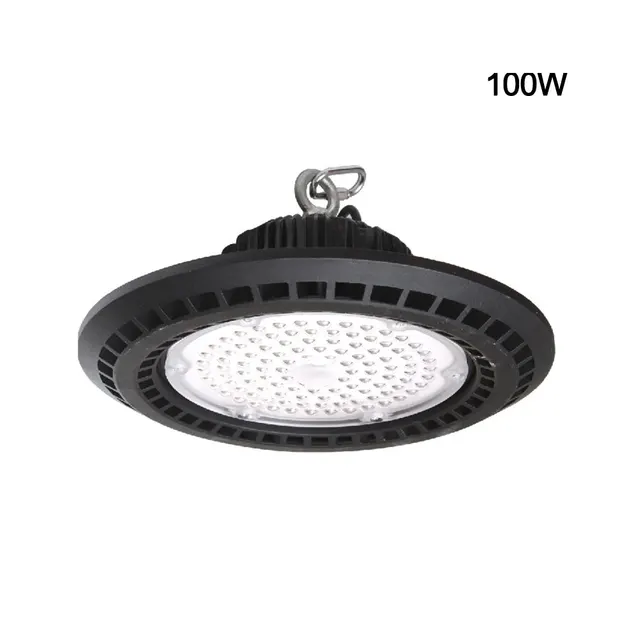 50W-200W LED High Bay Light Fixture 14000lm 6500K Daylight Industrial Commercial Bay Lighting for Warehouse Workshop 3