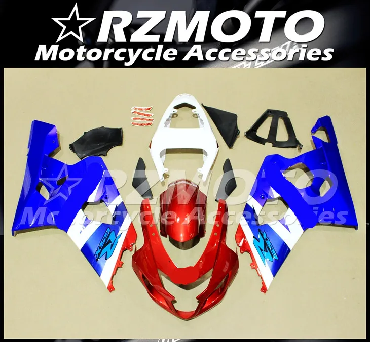 ABS мотоцикл обтекатель комплект для SUZUKI GSXR600 750 K4 2004-2005 год кузов литья под давлением Магазин № 1113 - Цвет: All sorts of color