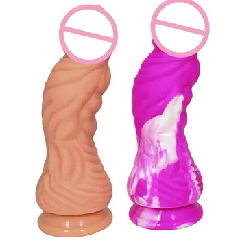 Realistic Silicone Dragon Dildo Strap on Dildo Sex Toys For Women With Thick Glans With Suction Cup Cock Female adultos Big Dick 1