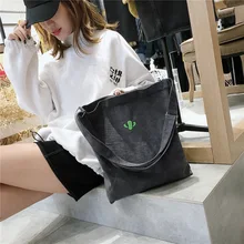 Микро для креативная новая стильная мультяшная фруктовая серия Холщовая Сумка женская сумка на плечо/ручная сумка школьная сумка для покупок