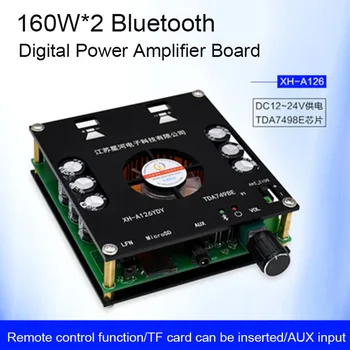 

XH-A126 High Power Bluetooth 5.0 Digital Power Amplifier Board TDA7498E Audio Amplifier Module 160W*2