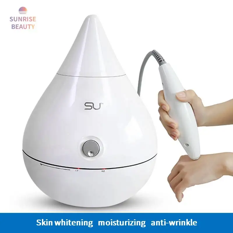 Newest UltraSound Needle Free Mesotherapy Beauty Machine Wrinkle Removal Promote absorption facial Moisturizing for skin care | Красота и