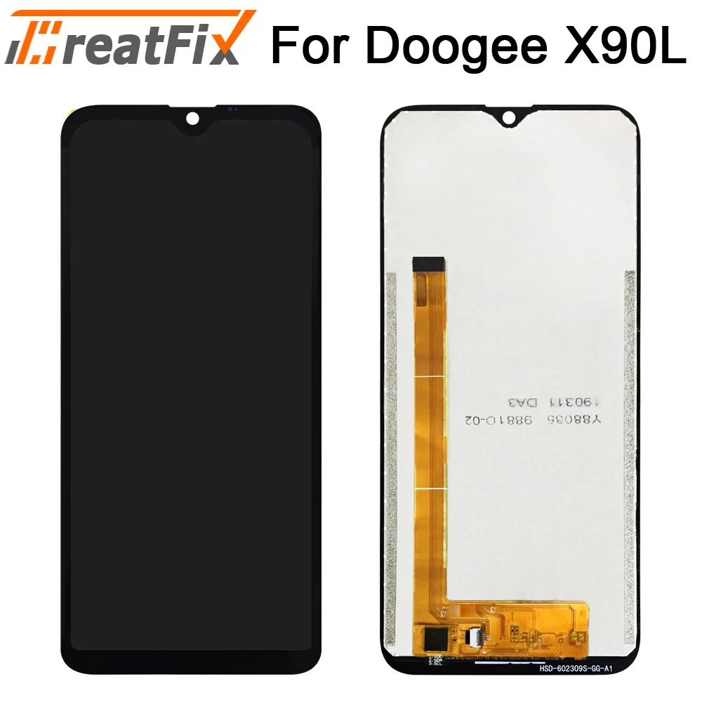 Протестированный Для Doogee X90 ЖК-дисплей и инструмент для ремонта сенсорного экрана в сборе запчасти с инструментами и клеем Для Doogee X90L