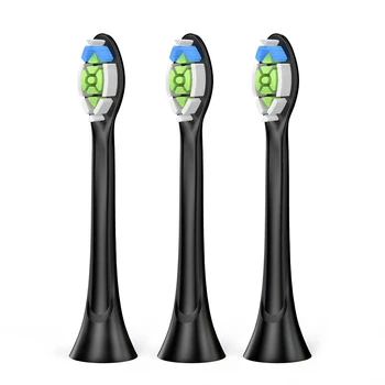 

Sonicare Rust-free Metal-free Plant Hair Dupont Brush Head Replacement Electric Toothbrushe Heads Comparable to Soocas