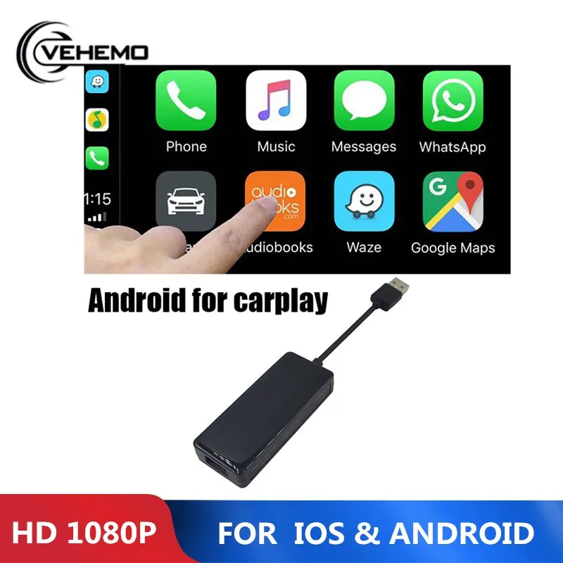 Vehemo Car Link Dongle Usb Portable Link Dongle Navigation Player Hd