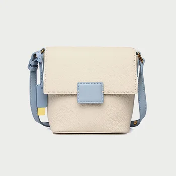 

2020 Genuine Leather Bags Women's Bucket Famous Brand Designer Handbags High Quality Ladies' Shoulder Bags Women Crossbody Bags
