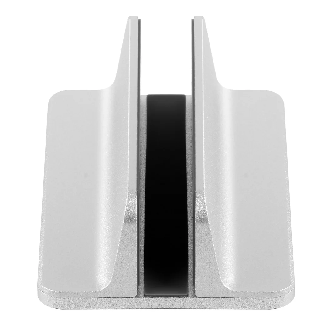 Silver 1 clip 1 slot Вертикальная Регулируемая подставка для ноутбука, алюминиевый Портативный держатель для ноутбука, подставка для MacBook Pro Air - Цвет: Silver 1 clip 1 slot