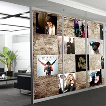 Индивидуальные персонажи Аватар матовые наклейки на стену самоклеющиеся ванная комната раздвижные двери окна Солнцезащитная пленка для стекла наклейки