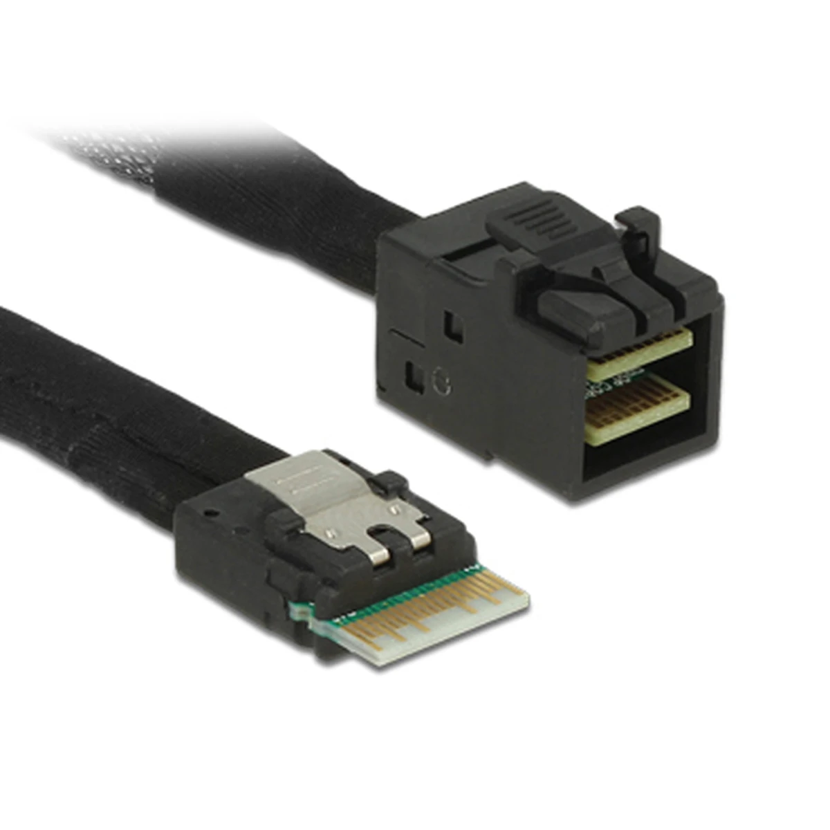 Тонкая линия SAS 4 0 SFF-8654 4i 38pin узловой для HD Mini SFF-8643 36pin целевый кабель 50 см |