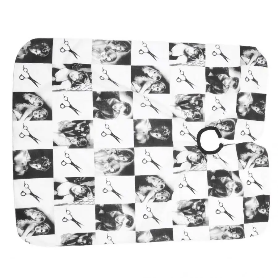 Профессиональный парикмахерский фартук для стрижки волос окрашивающий плащ для парикмахерской для дома Парикмахерская(118x143 см) парикмахерские инструменты Парикмахерская накидка