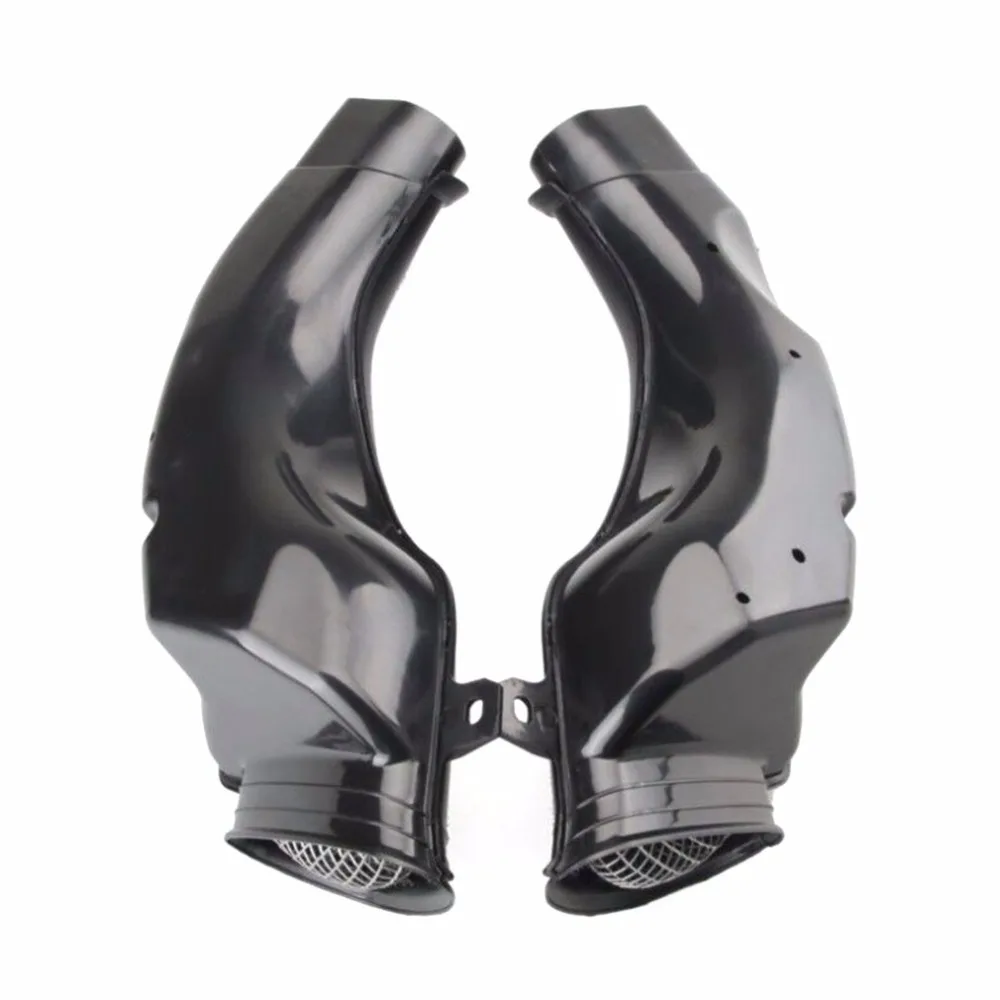 1 пара мотоцикл Ram воздухозаборник труба для Suzuki GSXR 600 750 1000 00-03 K1 ABS пластик мотоцикл Замена