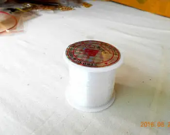 

2016 0.2MM 150M Inelastic Line White Strong Beading Nylon Cord Wire String for Thread Bracelet choker Necklace Jewelry Making