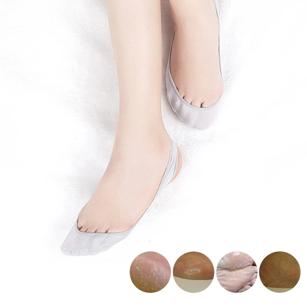 1 Pair Women Ice Silk Half Palm Socks Anti Skid Invisible Liner No Show Pads Low Cut Socks Flats Boat Sneaker Casual Shoes