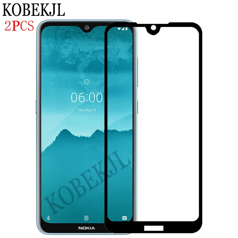 Закаленное стекло для Nokia 6 2 защиты экрана TA 1198 1200 1187 1201 Nokia6.2 полноэкранная