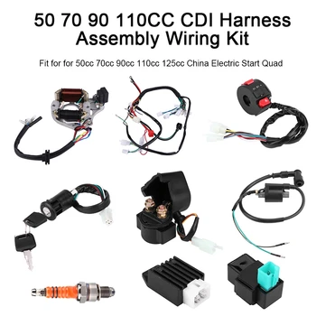 

5-Pin Car CDI Harness Assembly Wiring Kit Car Parts For 50 70 90 110 125CC ATV Electric Start Quad 2 Strokes 4 Strokes