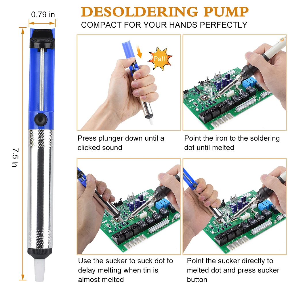 JCD 80W Soldering Iron 908U Update Multi-function Button Adjustable Temperature LCD Lighting Display Iron Electric Repair Tools hot stapler plastic