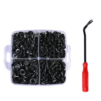 

Hot 630pcs/Set Car Body Push Pin Rivets Car Bumper Repairing Kits Fastener Clip Expansion Clips With Spanner Car Accessories